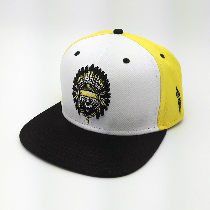 WAR GRIZZLY YELLOW SNAPBACK
