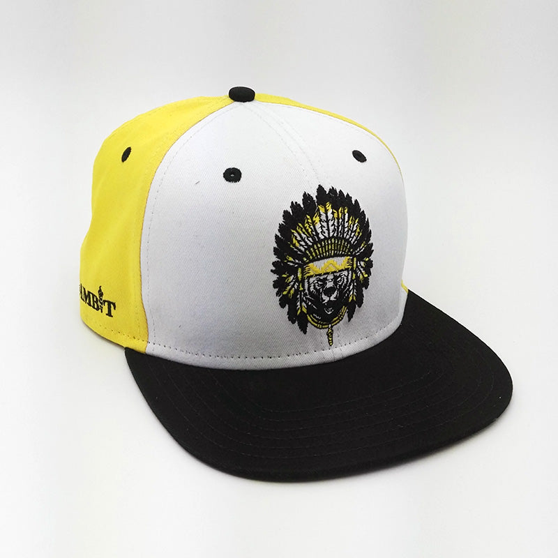 WAR GRIZZLY YELLOW SNAPBACK